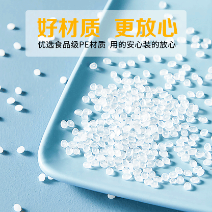 Thickened Transparent Spout Bag, Grain Plastic Bag, Household Food-Grade Bag, Moisture-Proof and Insect-Proof Sealed Bag