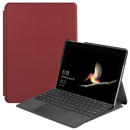 for 2020 microsoft Surface go2/Surface go castor pattern insert pen with keyboard case
