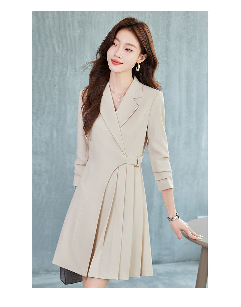 Gao Ding Light Luxury Suit dress Women's 2024 New Business Wear Business Commuter Gold Store Sales Department Work Clothes