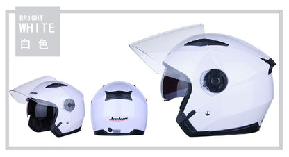 Cross-border electric car helmet half-helmet four-season general-purpose men's and women's half-covered helmet (foreign trade model)
