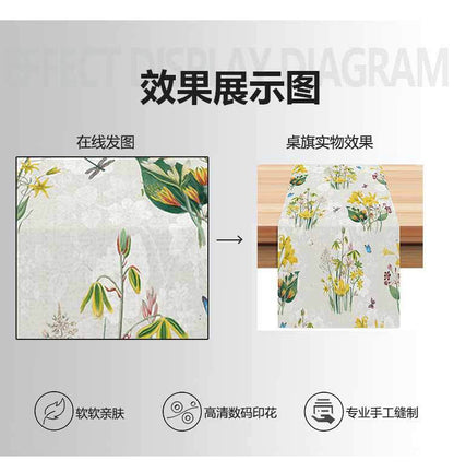 Amazon New Daffodil Table Flag Printing Simple Style Living Room Kitchen Dining Table Decorative Table Amazon Tablecloth