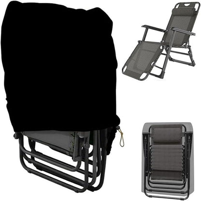 210D Folding Recliner Cover Balcony Garden Courtyard Anti-Blow Dustproof Cover Protective Cover Windproof and Uv Resistant