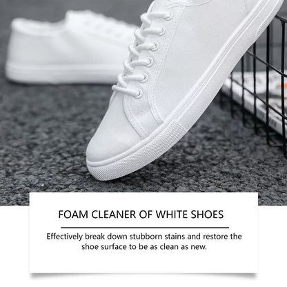 Jue Fish White Shoe Cleaner Cleans Stains and Prevents Oxidation, Daily Portable Cleaner for White Shoes