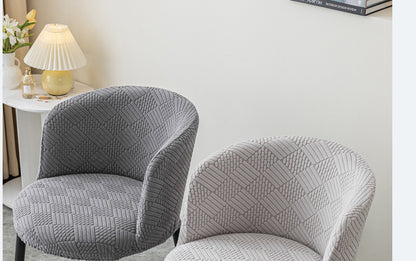 Curved chair cover dressing table dressing table office coffee shop conference semicircle chair cover chopsticks cover cover cloth
