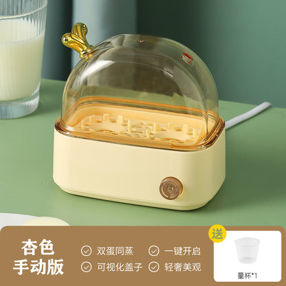 Mini Egg Boiler 2024 New Arrival Regular One-person Egg Steamer Automatic Power-off Household Small Smart