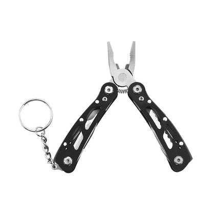 Stainless steel multi-function tool pliers mini folding portable outdoor travel tool pliers combination knife multi-purpose