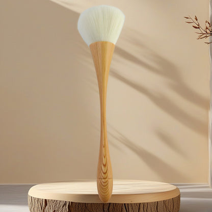 Source Manufacturer Golden Small Waist Blush Brush Loose Powder Brush Super Large Soft Hair Powder Makeup