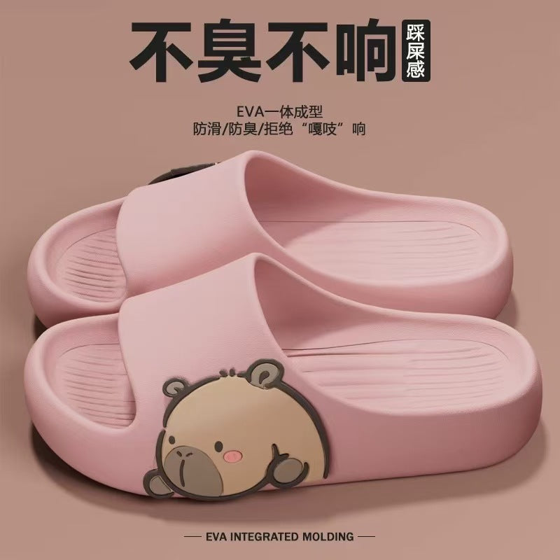 Eva Slippers for Women, Non-Slip, Anti-Odor, Summer Home Slippers, Men's Home Indoor Bathroom Bathing Slippers