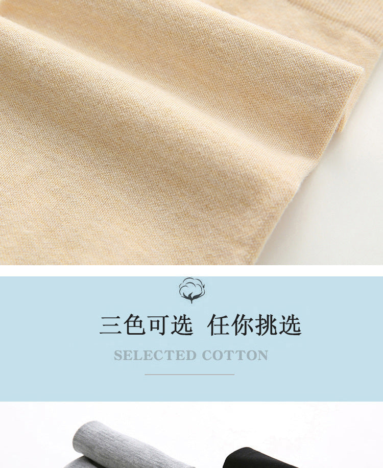 Men's and Women's Air-conditioned Room Warm Knee Cover Joint Sports Leg Cover Thin Pure Cotton Breathable Knee Pad