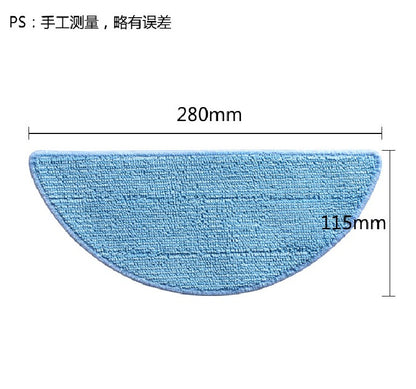 Suitable for Dibea Dibea Sweeping Robot Accessories ML009 UniVersal Smart V3 Side Brush Filter Haipa Rag
