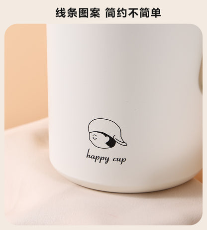 Cross-border Stainless Steel Large Capacity Outdoor Sports Water Cup 316 Tea Water Separation Thermos Cup High Color Value Student Water Cup