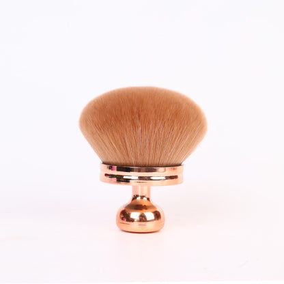 Cross-Border Multifunctional Mushroom Head Body Brush for Loose Powder Setting Makeup Brush Soft Bristle Portable Set Factory Direct Supply