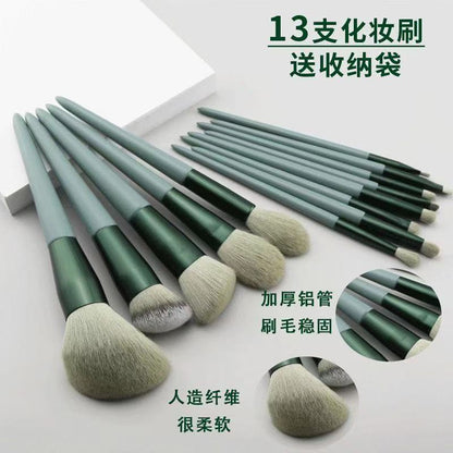Makeup Brush suit High Sense 13 Set of Three Brush Super Soft Wool Eyeliner Brush Beauty Makeup Tools Makeup Brush Set Brush