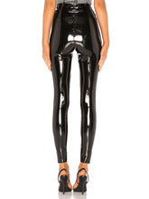 Cross-border Amazon Europe and America White Leather Pants Women's Cropped Pants Sexy PU Tight Slim Fit Summer Foreign Trade Hot Women's Clothing