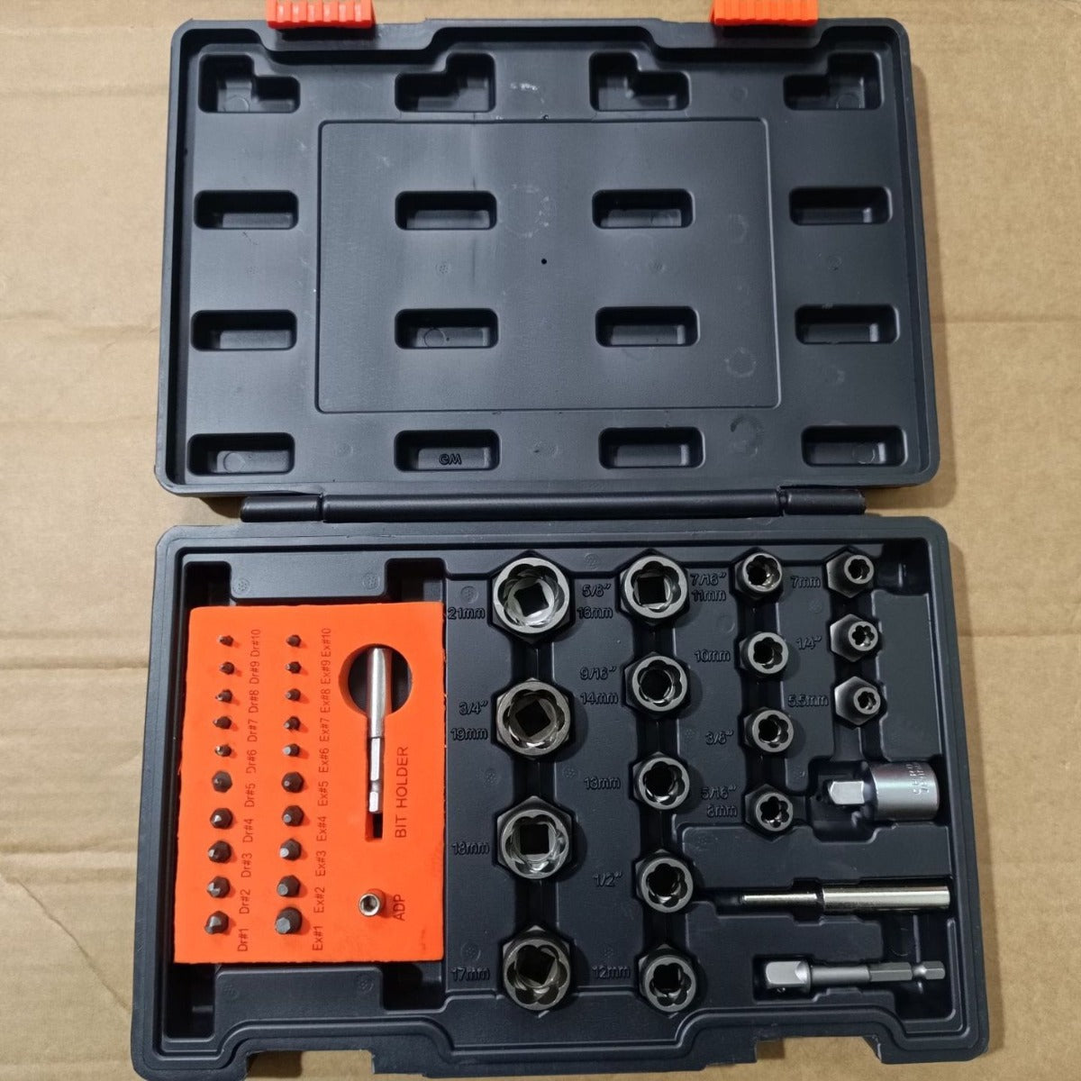 41PC car machinery maintenance car socket wrench toolbox combination hardware suit full set of manufacturers wholesale