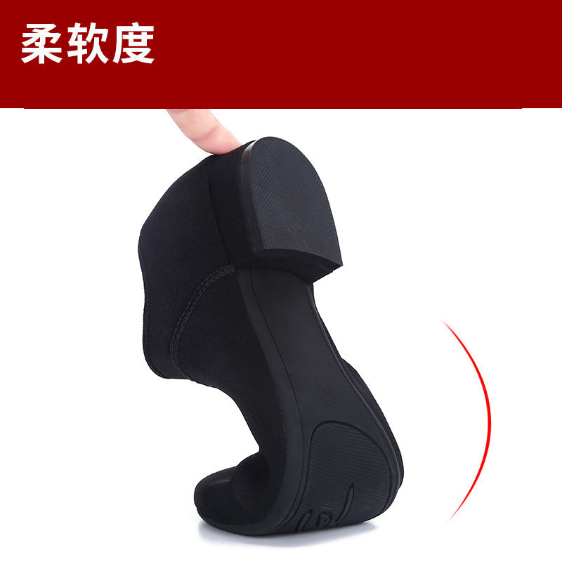 Oxford Cloth Latin Dance Shoes Men's Square Dance Shoes Adult Modern Dance Shoes Soft Bottom Social Dance Shoes Dance Shoes 2025