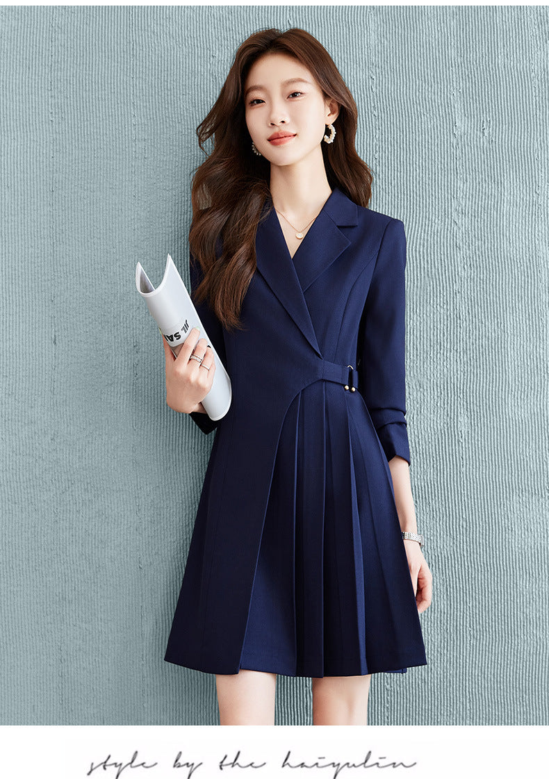 Gao Ding Light Luxury Suit dress Women's 2024 New Business Wear Business Commuter Gold Store Sales Department Work Clothes