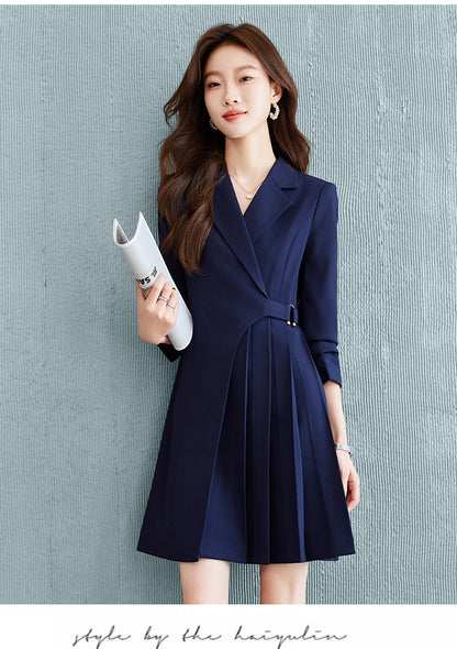 Gao Ding Light Luxury Suit dress Women's 2024 New Business Wear Business Commuter Gold Store Sales Department Work Clothes