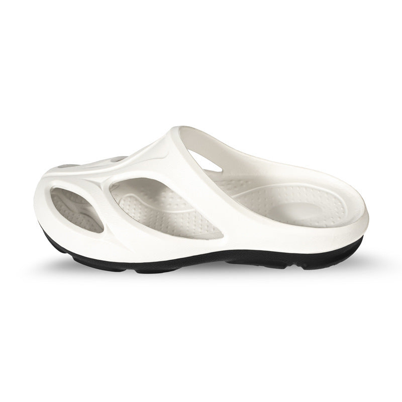 Cross-Border Outdoor Thick-Soled Sandals, Hollow Eva Shaped Water Sandals, Non-Slip Clogs, Men's and Women's Beach Sandals, Slippers