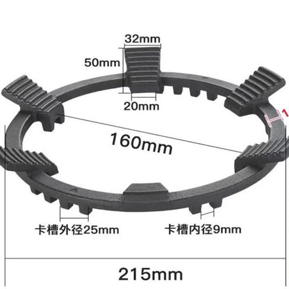 Universal Stove Rack, Wok, Small Pot Rack, Gas Stove Bracket, Gas Stove Four or Five Claw Milk Pot, Non-Slip Auxiliary Stove Rack Accessories