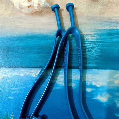 Summer Brazil Flip-flops Strap Replacement Accessories Three-point Slippers Flip-flops Flip-flops Replacement New Rubber Shoelaces for Men and Women