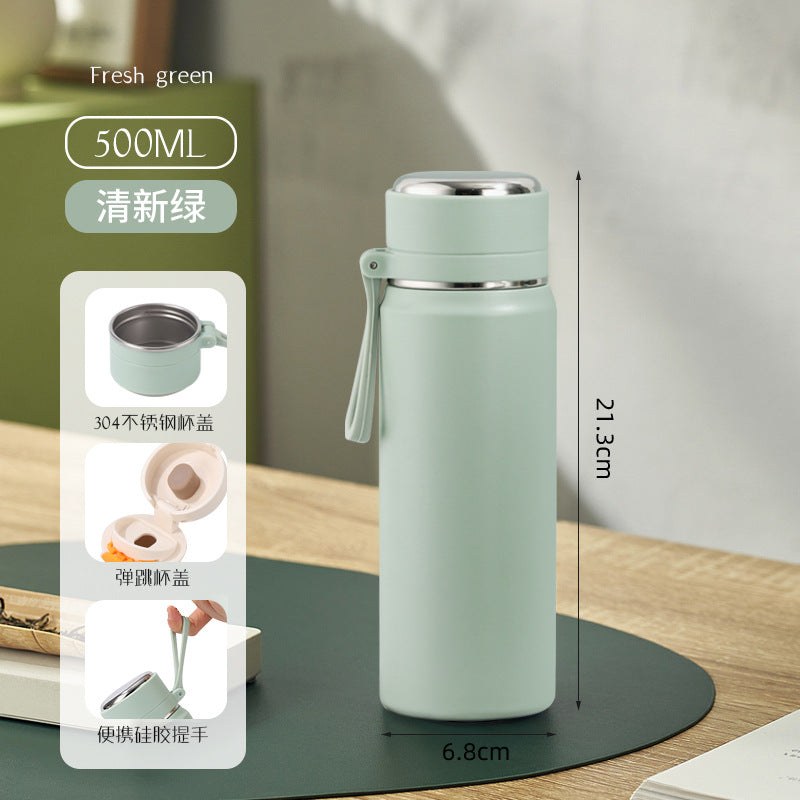 Stainless Steel Mini Thermos Cup Wholesale High-Value Vacuum Bullet-Shaped Portable Pocket Thermos Water Bottle Custom-Made