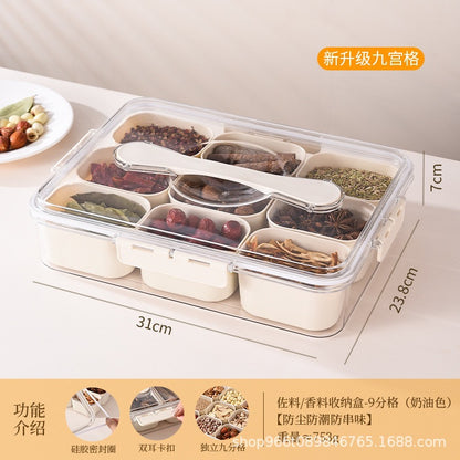 Fresh-Keeping Box Plastic Storage Thickeneded Refrigerator Dust-Proof Finishing Household Artifact Special Kitchen New Plastic Box