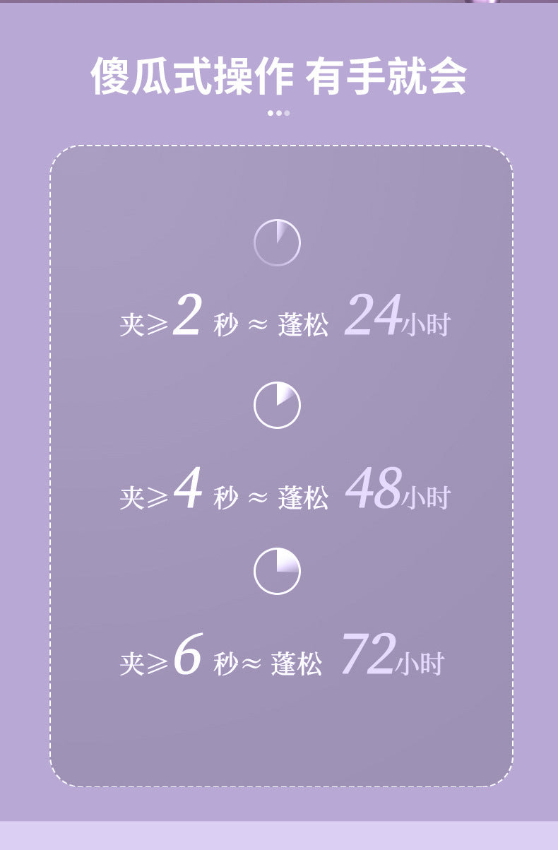Arc Teeth Fluffy Splint Tin Paper Perm Pad Hair Short Small Lazy Man Artifact Male Hair Root Ironing Iron Curling Rod Female