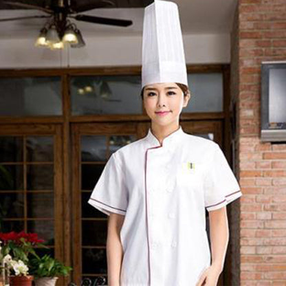 Restaurant and Cafeteria Kitchen Uniforms, Hotel Chef Work Clothes, Autumn and Winter Clothing, Hotel Long-Sleeved Chef Uniforms, Custom Logo for Men