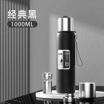 316 stainless steel liner large capacity vacuum all-steel thermos cup outdoor travel mountaineering fitness portable thermos pot
