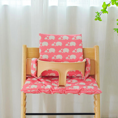 Ins Nordic Style Baby Dining Chair Children's Growth Chair Cushion Baby Dining Chair Cushion Waterproof and Urine-proof Sitting