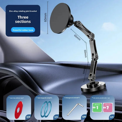 Car Bracket base 17mm ball head base 360-degree rotating adhesive type with different Chuck mobile phone holder