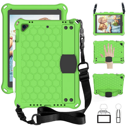 Applicable to iPad air4 10.9 honeycomb protective case ipad9.7 tablet computer case 10.2 strap protective case