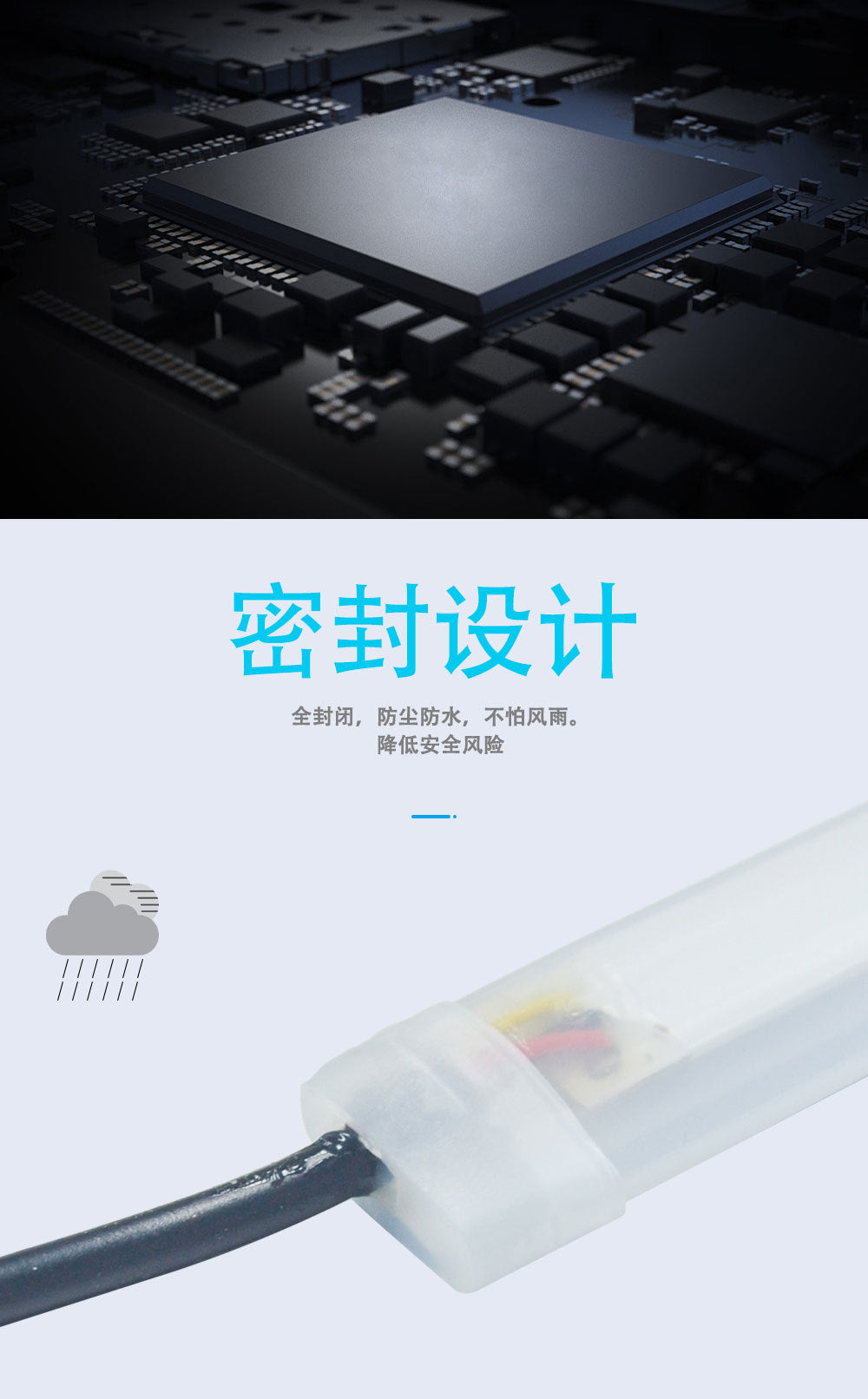 Source Spot Ultra-Thin Daytime Running Light Running Water Steering Light Strip Soft Silicone White Light Steering Yellow Light Start Scanning Model