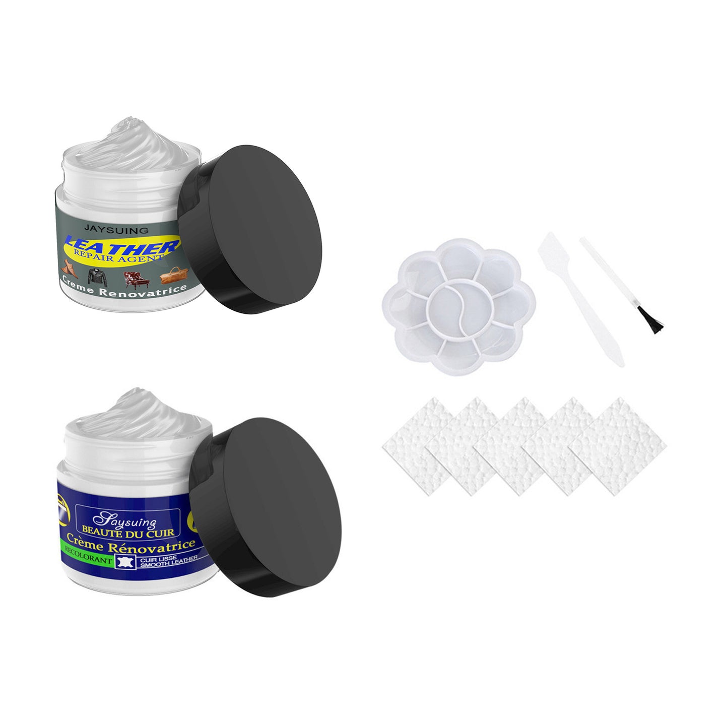 Rayhong Leather Cream for Leather Clothing Scratches and Tears, Leather Care Cream for Car Leather Seats and Sofas