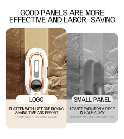 2025 New Ai Smart LED Digital Display Handheld Steam Iron Home Travel Portable Steam Iron 1200W High Power Handheld Hanging Iron