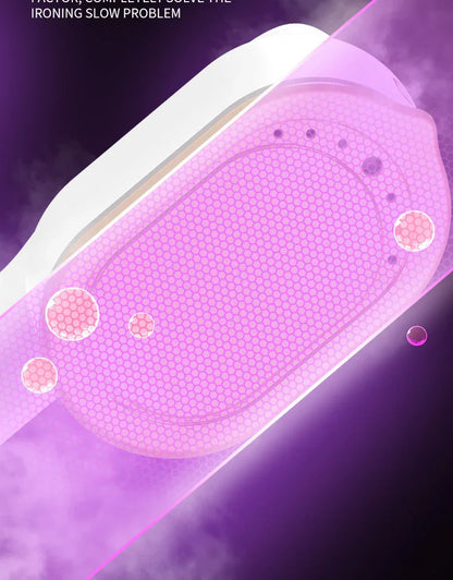 New LED Digital Display Smart Steam Iron Portable Folding Handheld Hanging Ironing Machine 1000W Home Ironing Machine
