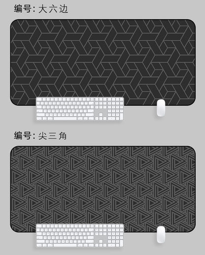 Simple Japanese mouse pad oversized electronic keyboard pad thermal transfer thick rubber wrist mouse pad wholesale