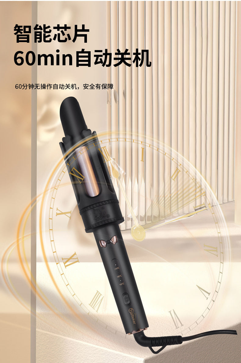 Women's new electric curling iron full-automatic 32mm big wave curling iron lazy constant temperature hair care curling iron