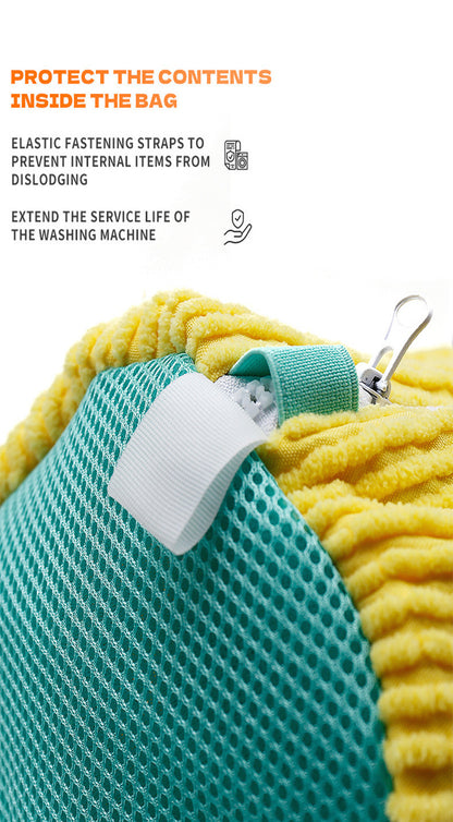 New Lazy Cross-Border Shoe Brush Bag, Special Shoe Washing Bag for Washing Machine, Anti-Deformation, No Harm to Hands, Household Machine Washable Shoe Care
