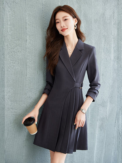 Gao Ding Light Luxury Suit dress Women's 2024 New Business Wear Business Commuter Gold Store Sales Department Work Clothes