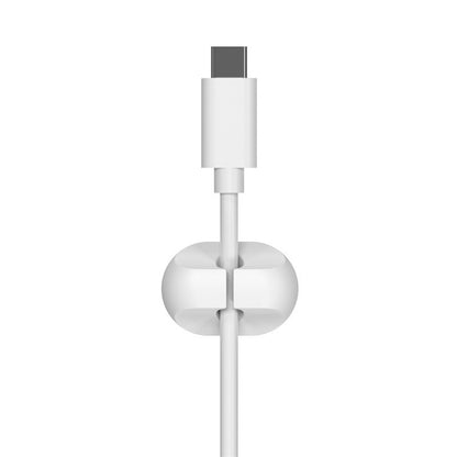 New desktop charging data cable holder multi-port creative storage wire silicone cable organizer hub