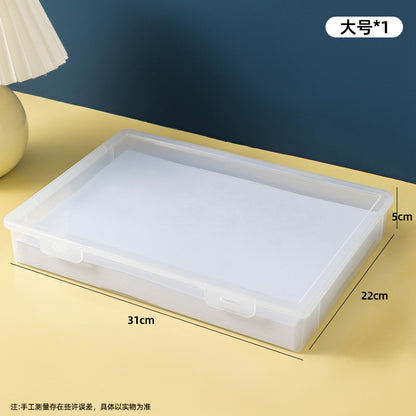 Document Storage Box for Home Use, Multifunctional Stationery, Certificate, Data, File, Card Holder, Household Registration Book Organizer, Magic Tool