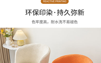 Curved chair cover dressing table dressing table office coffee shop conference semicircle chair cover chopsticks cover cover cloth