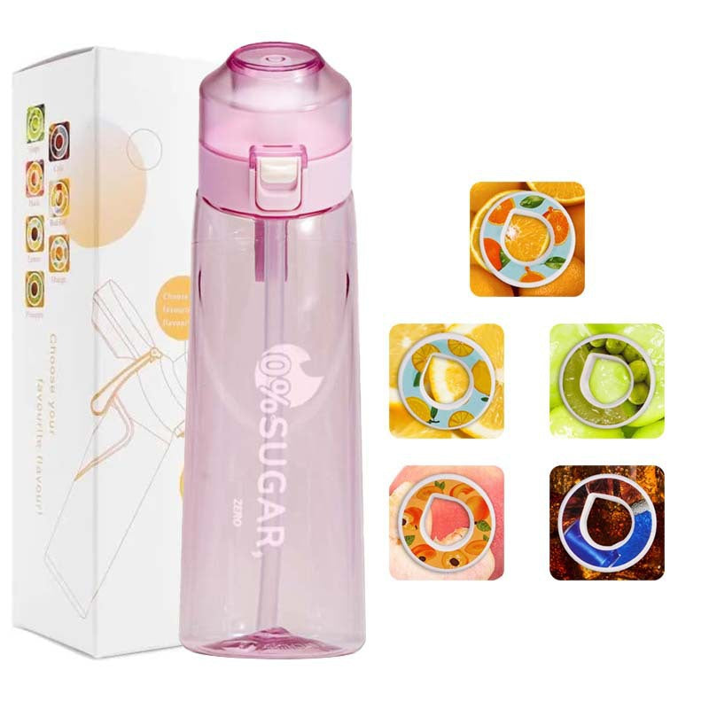 Cross-Border Popular Drinking Water Artifact 0 Sugar 0 Calorie Extract Fruity Flavor Ring Cup with Hand Rope Portable Outdoor Sports Water Cup
