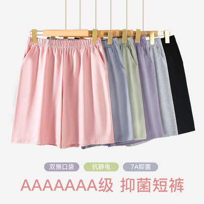 Women's Pajama Pants Summer Three-Quarter Pants Pure Cotton Thin Large Size Home Pants Large Pants Home Pants Loose Factory Wholesale