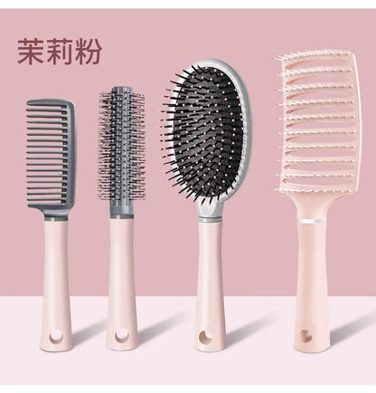 Comb Women's Household Portable Straight Hair Comb Airbag Comb Men's Curly Hair Massage Meridian Fluffy Hollow Cleaning