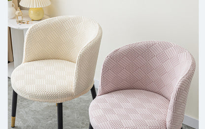 Curved chair cover dressing table dressing table office coffee shop conference semicircle chair cover chopsticks cover cover cloth