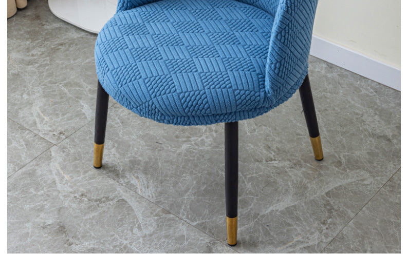 Curved chair cover dressing table dressing table office coffee shop conference semicircle chair cover chopsticks cover cover cloth