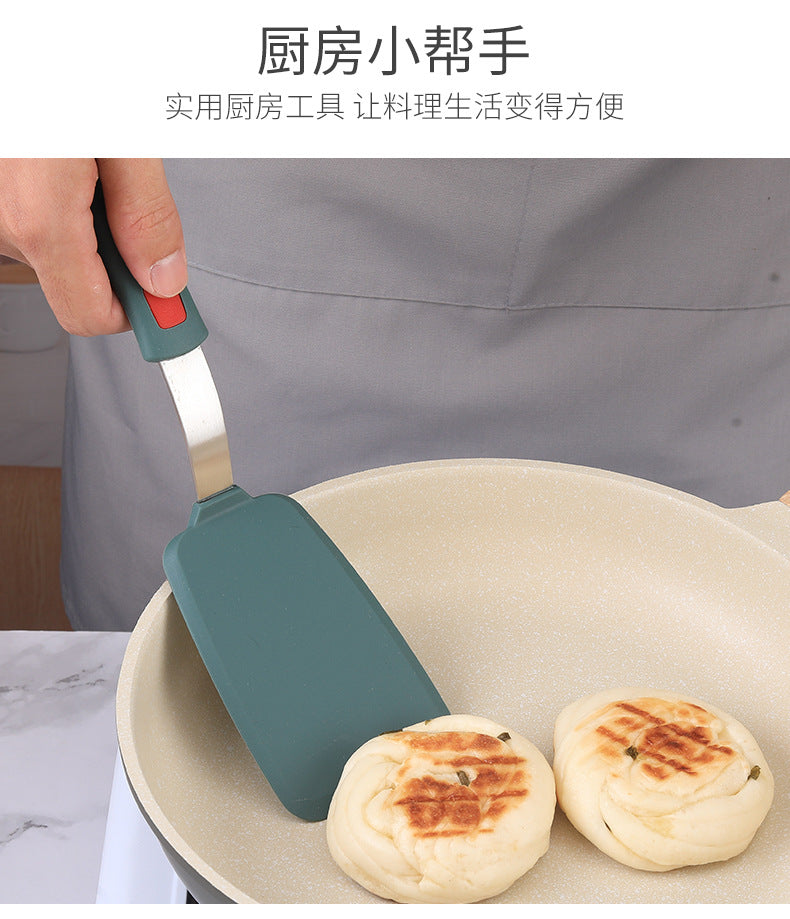 Silicone Kitchenware High Temperature Resistant Silicone Shovel Food Grade Household Teppanyaki Home Edition Teppanyaki Tools Complete Set